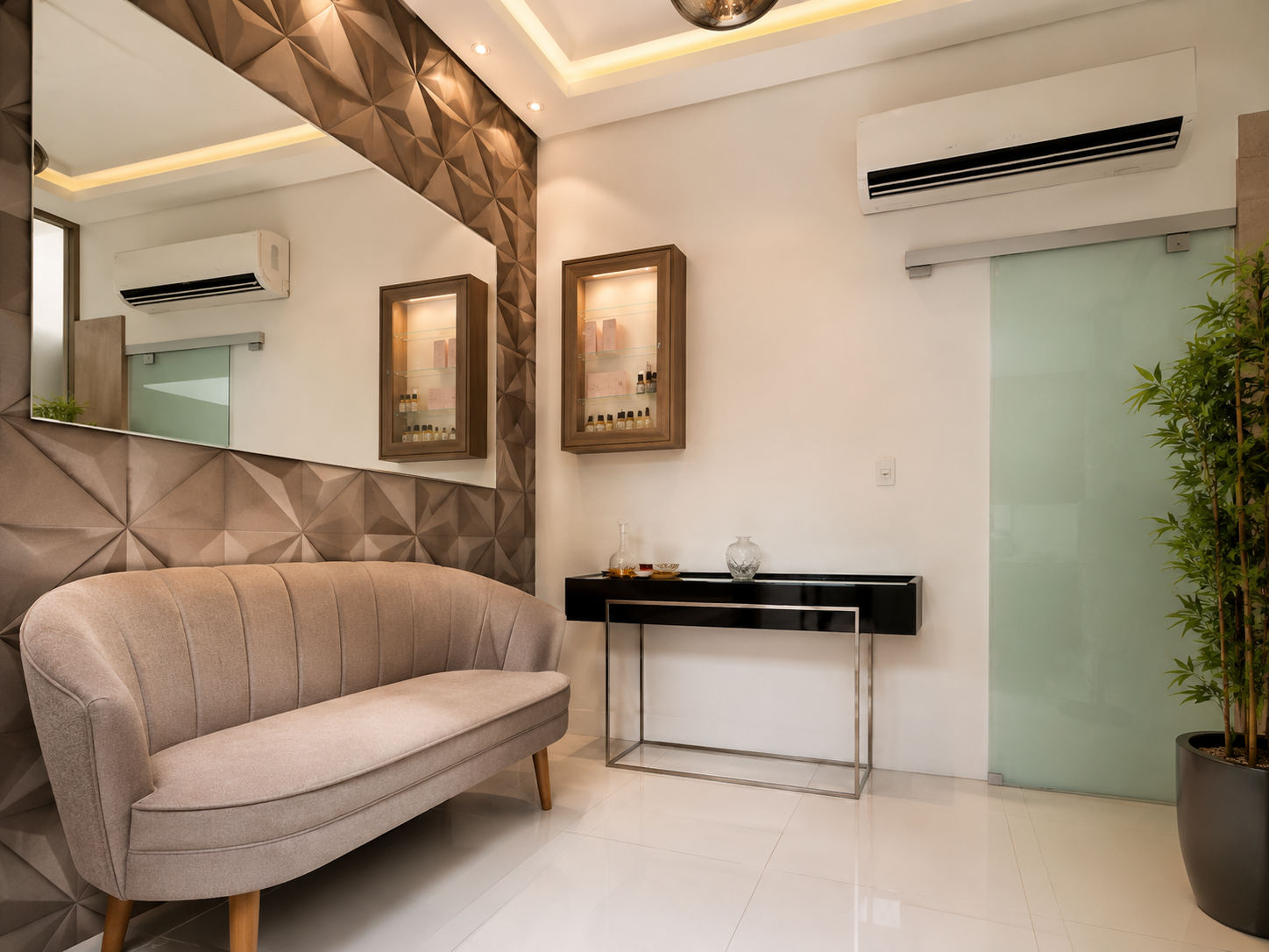 Ambiente com foco em conforto premium